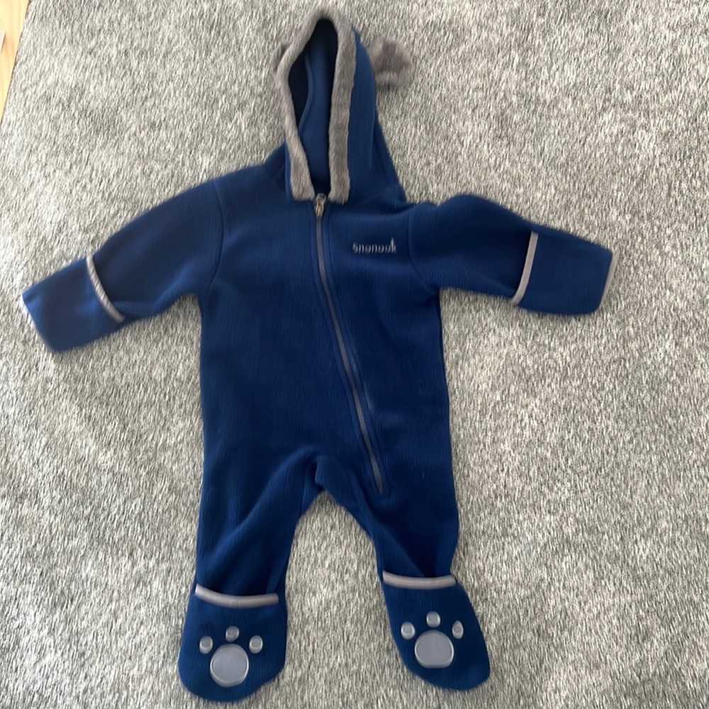 Baby bunting, blue, age 12-18 months